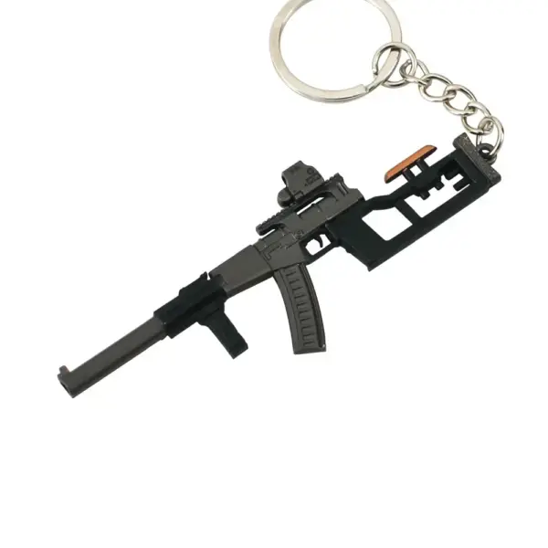 9cm Mini Toy Gun Keychain Collectible Model - Image 6