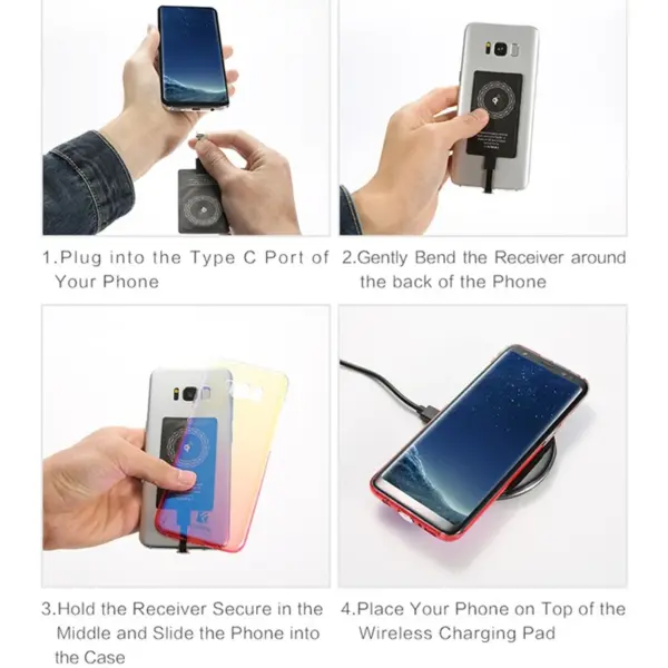 Wireless Charging Receiver for iPhone and Samsung - Image 5