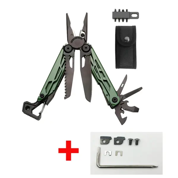EDC Multitool Pliers for Camping and Survival - Image 16