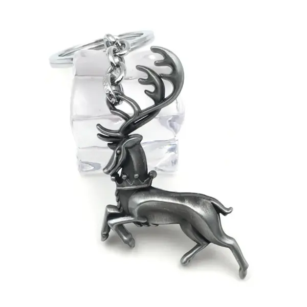 Retro Wolf Head Keychain Pendant for Gifts - Image 28