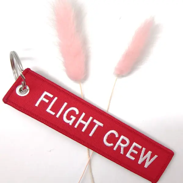 3PC Flight Crew Embroidered Keychains Set - Image 6
