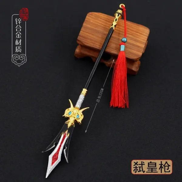 22cm Metal Chinese Halberd Spear Collectible - Image 39