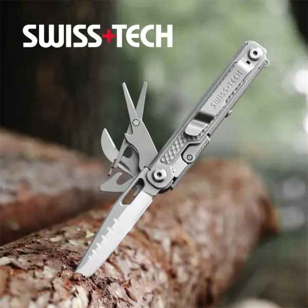 SWISS TECH 18-in-1 Multitool Folding Pliers - Image 6