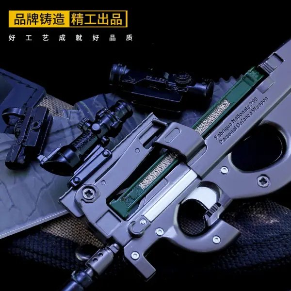 24cm Project 90 Submachine Gun Model - Image 4