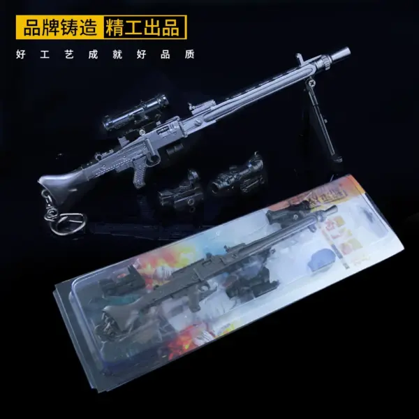 MG3 Machine Gun Metal Model 19cm PUBG Decor - Image 6