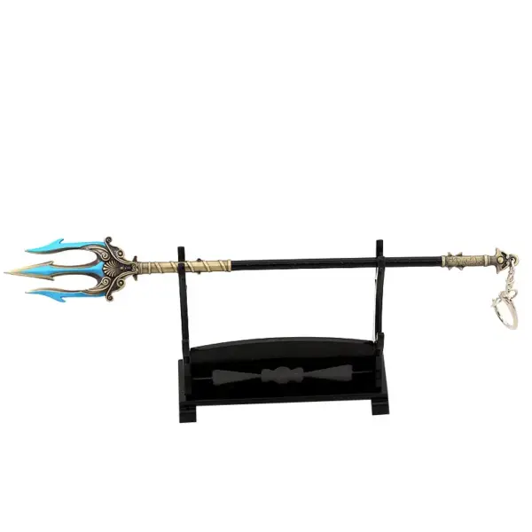 22cm Metal Trident Model Poseidon God of War - Image 6