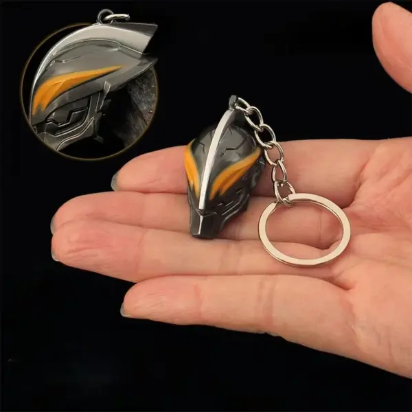 4cm Beria Dusk Alloy Keychain Pendant - Image 7