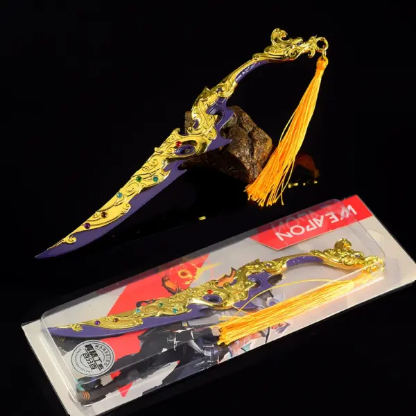 22cm Metal Toy Katana Sword for Cosplay - Image 5