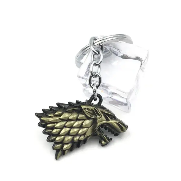 Retro Wolf Head Keychain Pendant for Gifts - Image 23