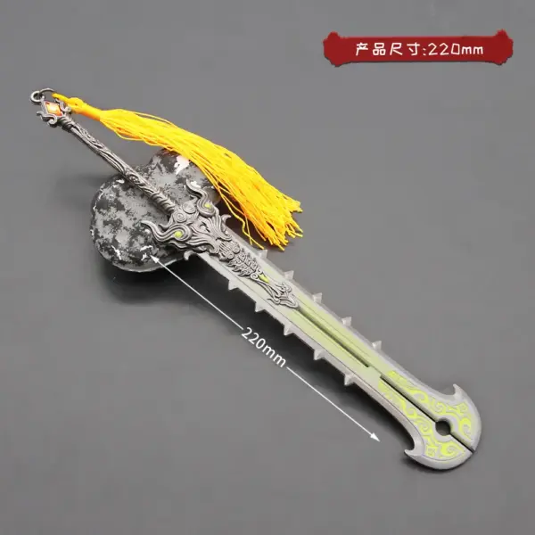 22cm Toy Metal Naraka Bladepoint Sword - Image 24