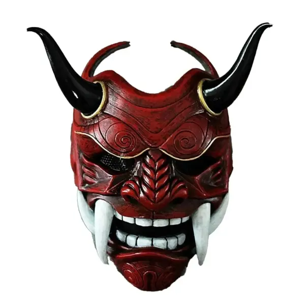 Hannya Oni Halloween Full Face Mask - Image 3