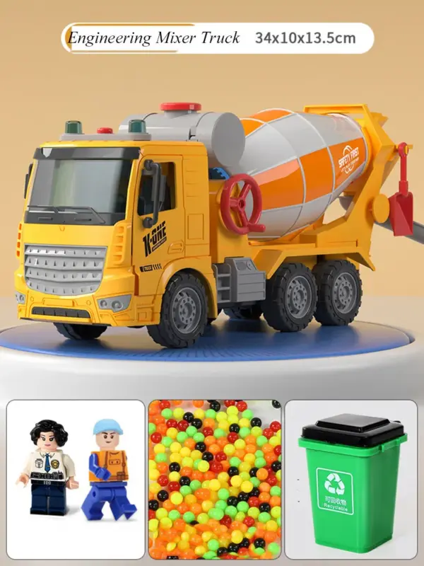 Cement Truck Mixer Model with Sound and Light - Image 13