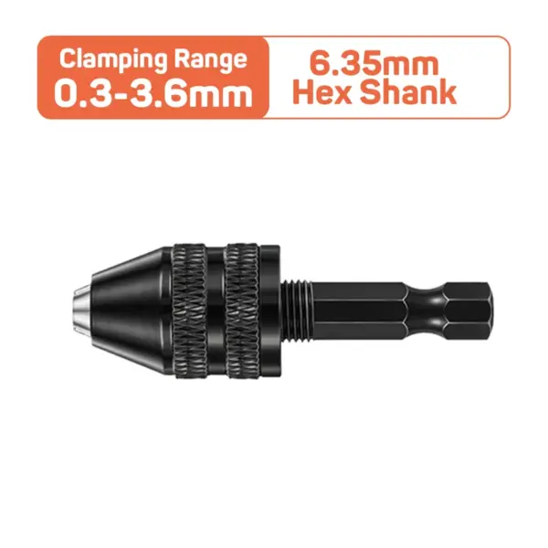 Quick Change Hex Drill Chuck 0.3-6.5mm - Image 2