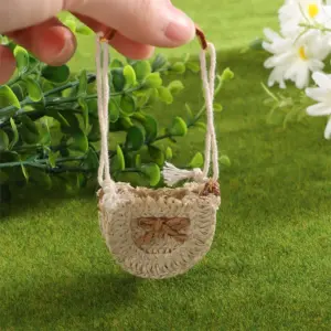 Mini Straw Handbags for Dollhouse Decor 34 S34a05fd5c27544ceac1afd30b596473cR