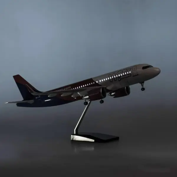 A320NEO Wizz Air Model Toy Airplane 47CM - Image 8