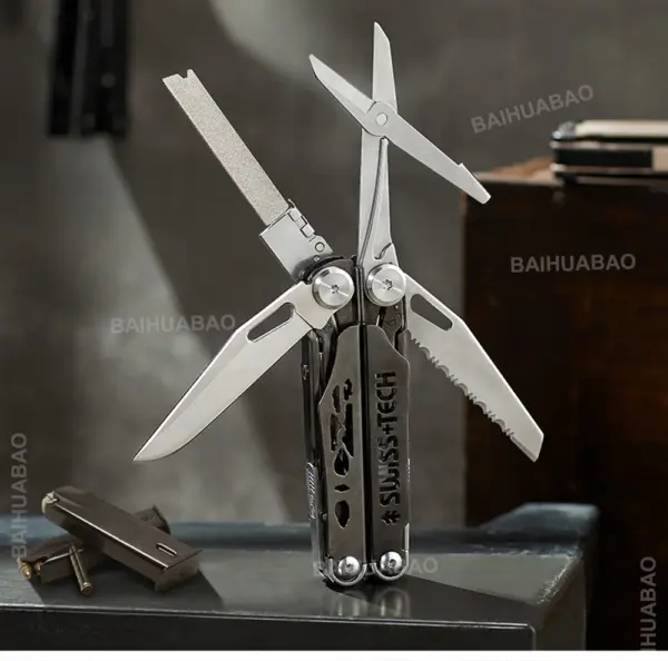 37 In 1 EDC Multitool Pliers with Scissors - Image 5