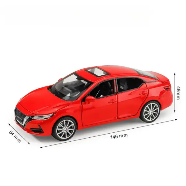 1/32 Scale Alloy SYLPHY Model Car Toy - Image 9