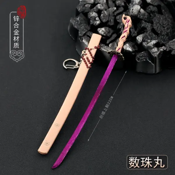 22cm Toy Metal Naraka Bladepoint Sword - Image 29