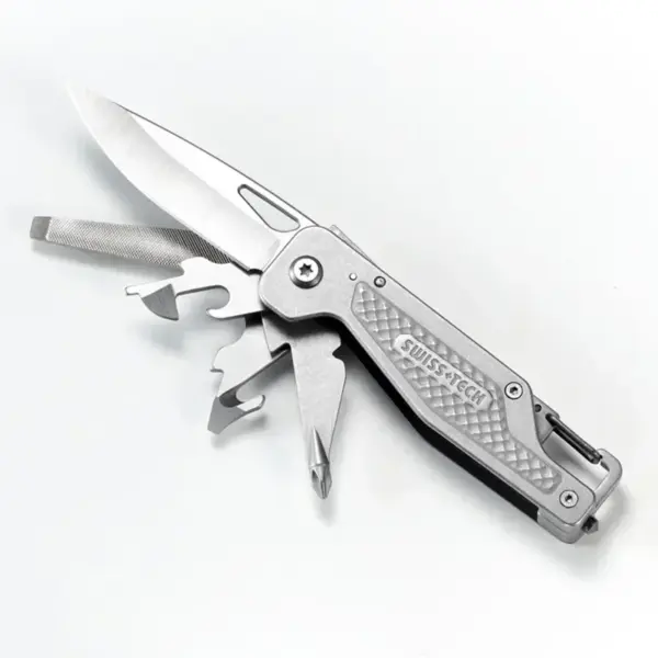 13-in-1 Stainless Steel Folding Multitool - Image 7