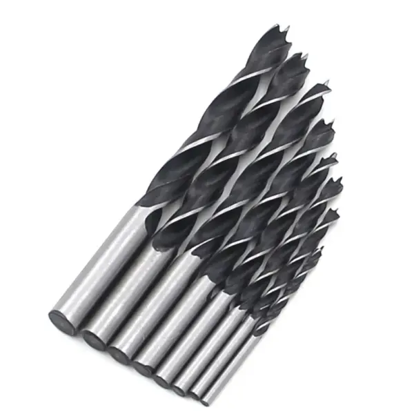 8pc 3-10mm Triple Pointed Wood Drill Set - Image 4