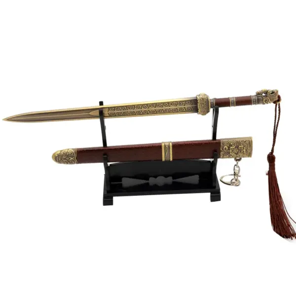 22cm Xibohou Sword Metal Collectible Model - Image 6
