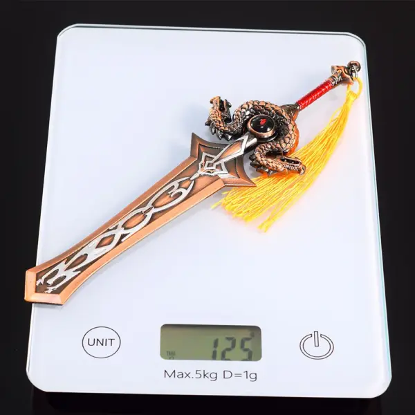 Alloy Ashkandi Greatsword Model - 21.5cm - Image 4