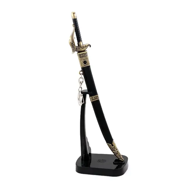 22cm Metal Ancient European Scimitar Model - Image 5