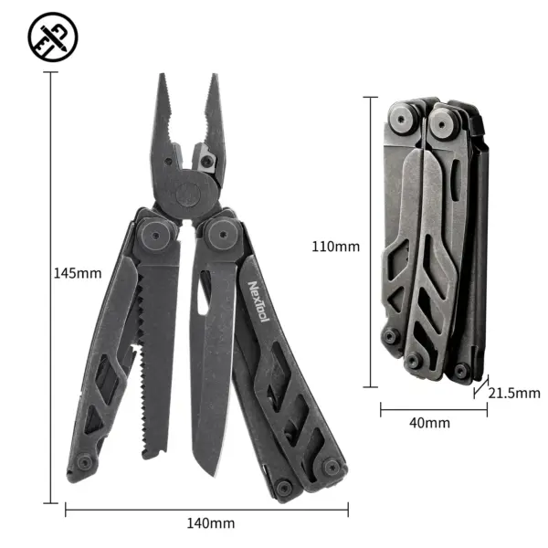 NexTool 16-in-1 Multi-tool EDC Folding Pliers - Image 4