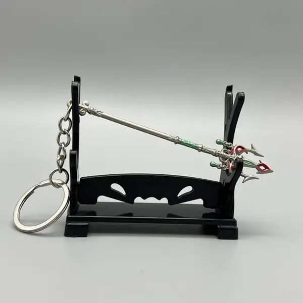 Lightscale Trident Mipha 9cm Metal Keychain - Image 5