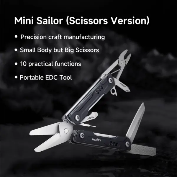 NexTool Mini Sailor Scissors 10-in-1 Multi Tool - Image 2