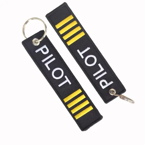 Double Sided Pilot Engineer Lanyard Keychain - Image 5
