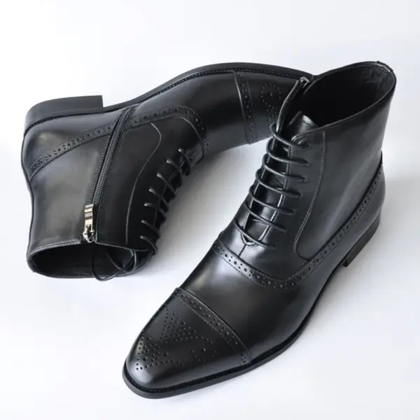 Men's Chelsea Boots with Pointed Toe Design - Image 9