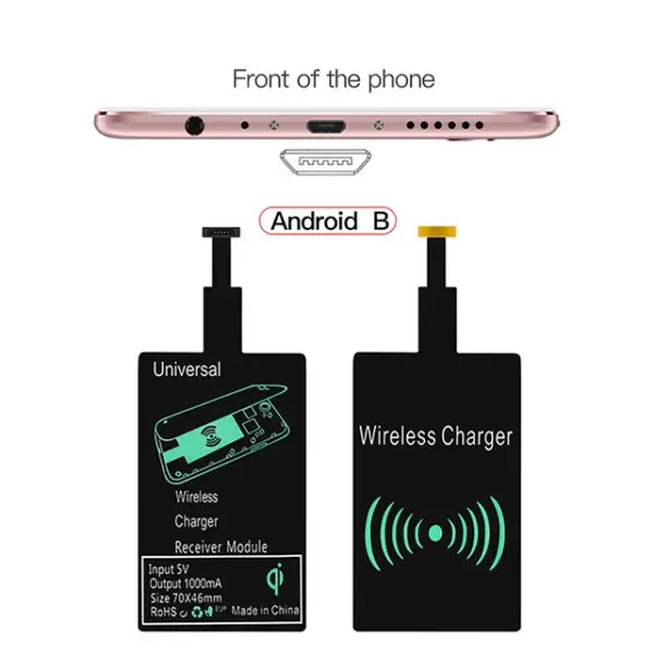 Wireless Charging Receiver for iPhone and Samsung - Image 7