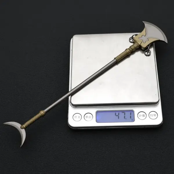 22cm Metal Lu Zhishen Toy Sword Model - Image 5