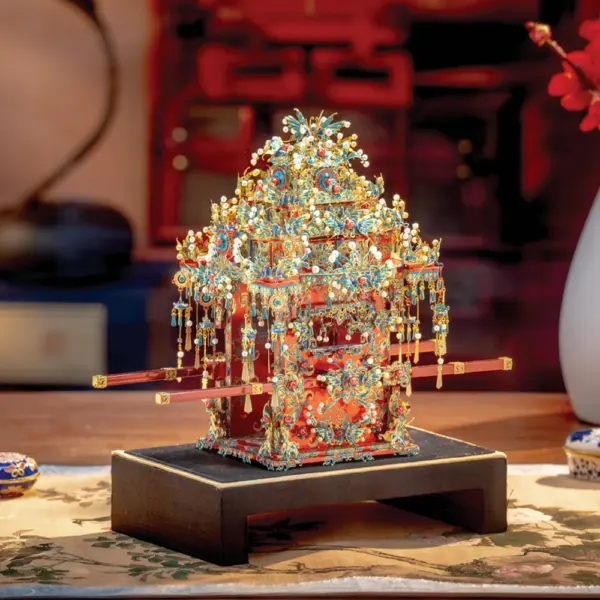 3D Metal Puzzle Kingfisher Sedan Model - Image 3