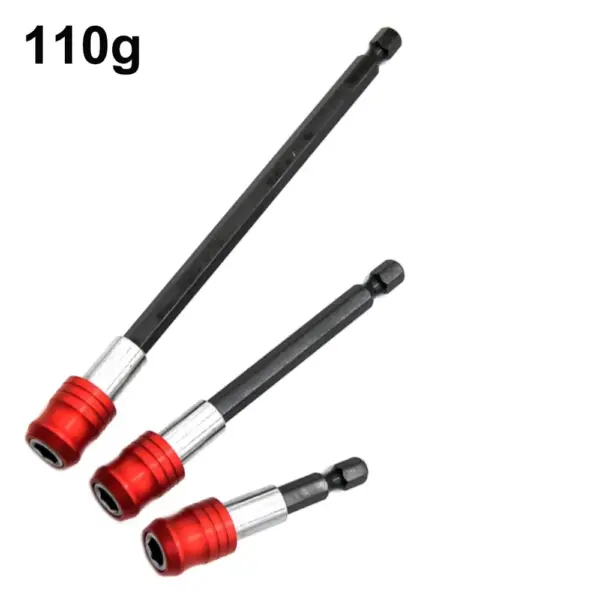Red Quick Release Screwdriver Bit Extension Set - Image 7