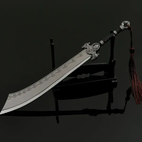 22cm Alloy Dashing Youth Broadsword Model - Image 5