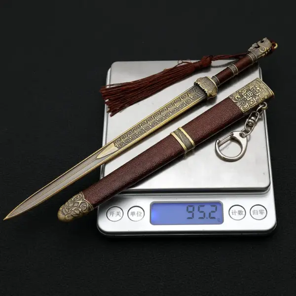 22cm Xibohou Sword Metal Collectible Model - Image 2