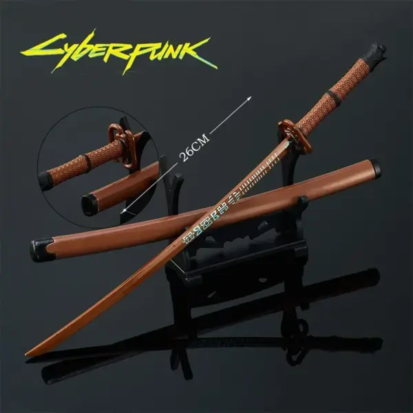 Cyberpunk 26cm White Tiger Sword Model - Image 12
