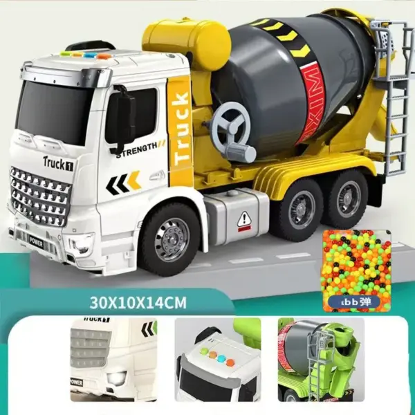 Cement Truck Mixer Model with Sound and Light - Image 9