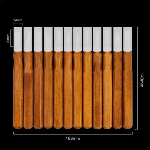 WOOD CARVING CHISEL SET 12 PIECES - Image 4