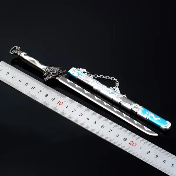 22cm Metal Katana Sword Toy Replica - Image 4