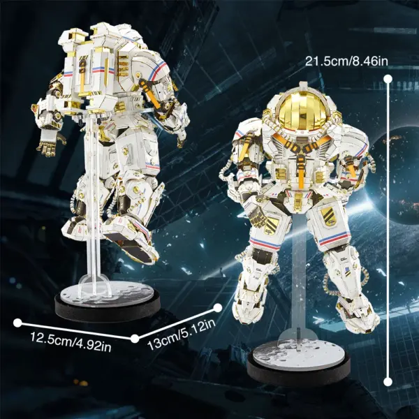 3D Metal Model Kit Taikonaut Mecha Puzzle - Image 2