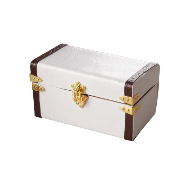 Dollhouse Miniature Vintage Leather Suitcase - Image 20