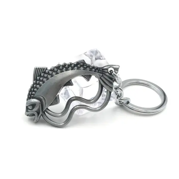 Retro Wolf Head Keychain Pendant for Gifts - Image 16