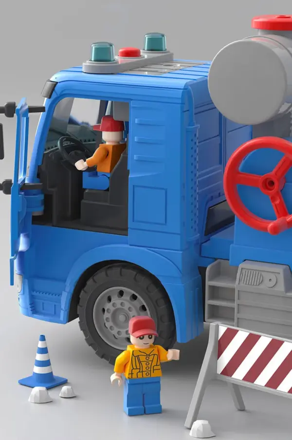 Cement Truck Mixer Model with Sound and Light - Image 6