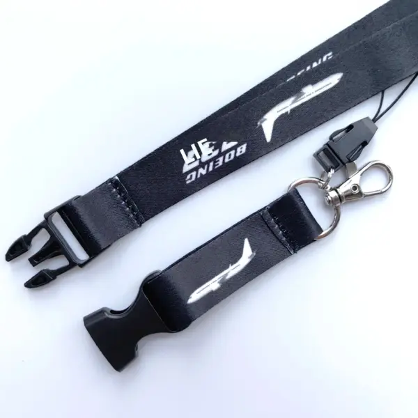 3PCS Vintage Aircraft Keychains with Lanyard - Image 5