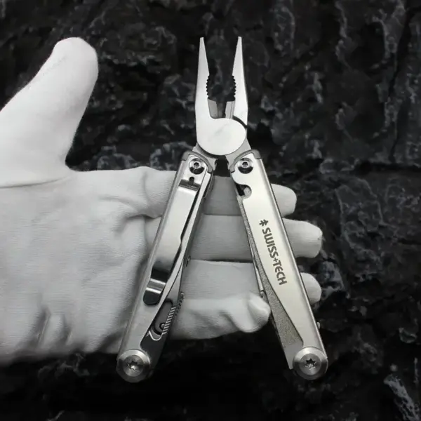 SWISS TECH 18-in-1 Multitool Folding Pliers - Image 4