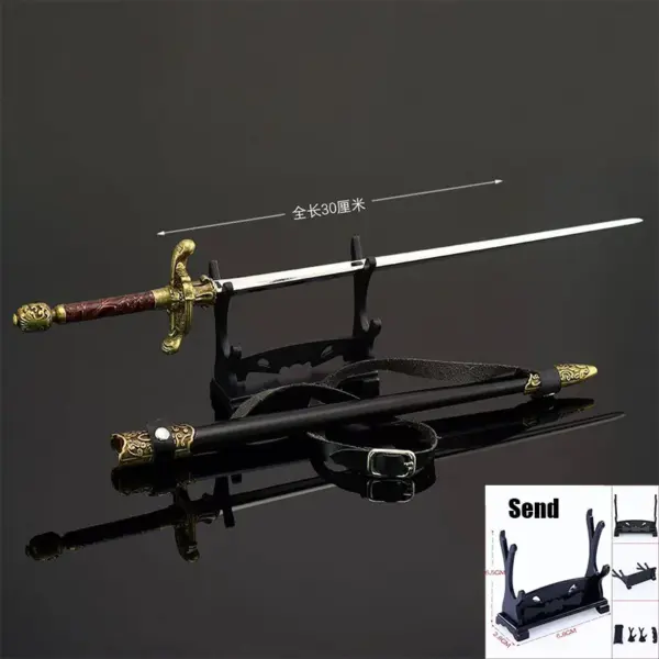 30cm Metal Katana Sword Toy Replica - Image 7