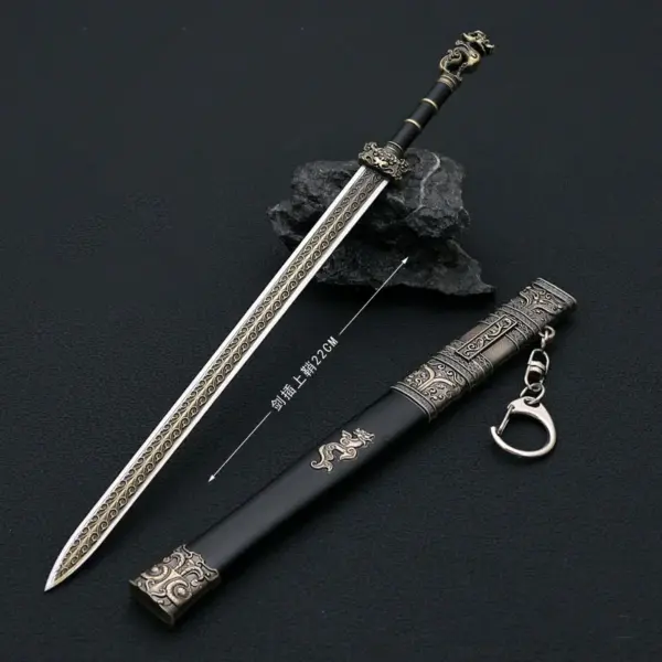 22cm Metal Toy Katana Sword Replica